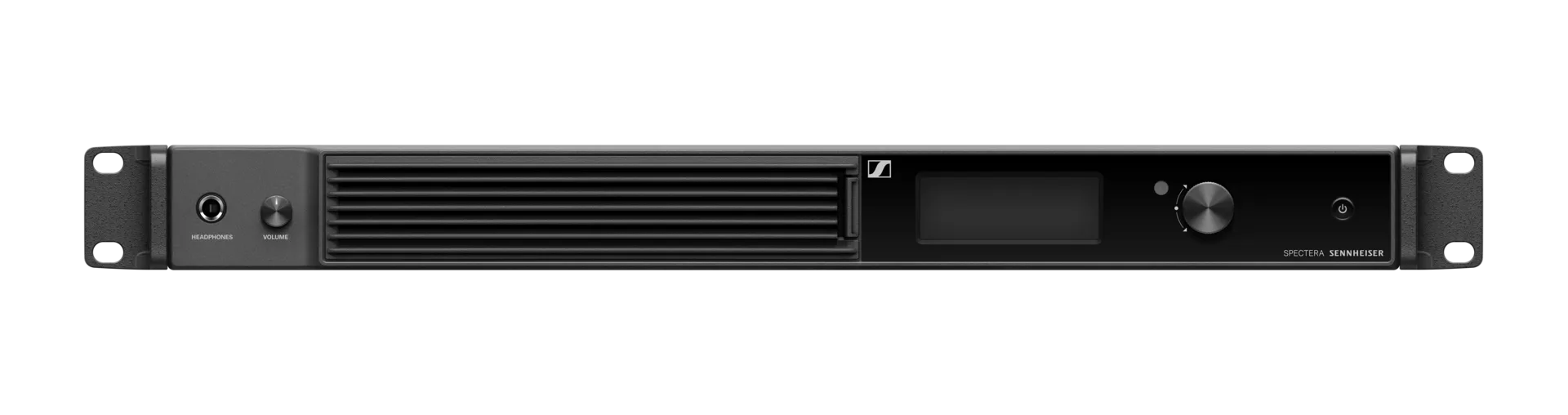 Esta imagen muestra un dispositivo de audio de la marca Sennheiser.