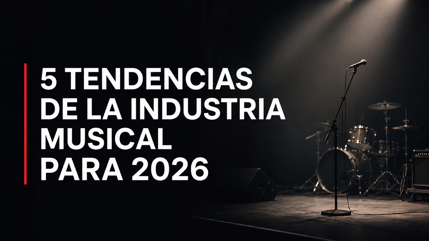 5 tendencias de la industria musical para mediados de 2026