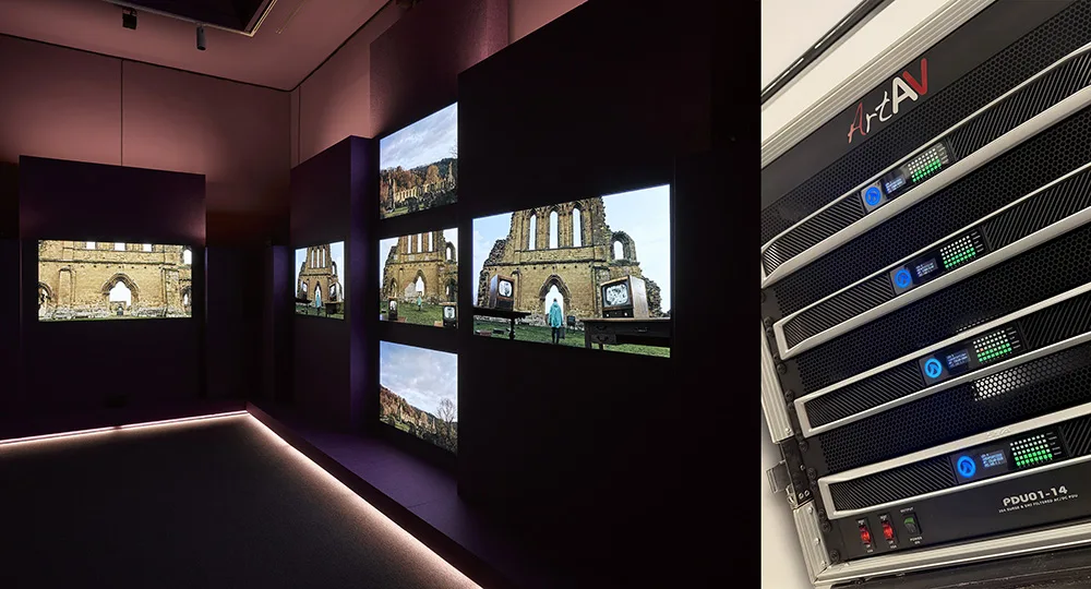 LEA Professional da sonido a la gran instalación de John Akomfrah en la Bienal de Venecia