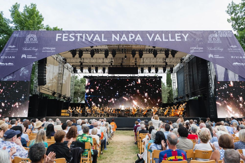 Meyer Sound apoya la 20ª edición del Festival Napa Valley en California