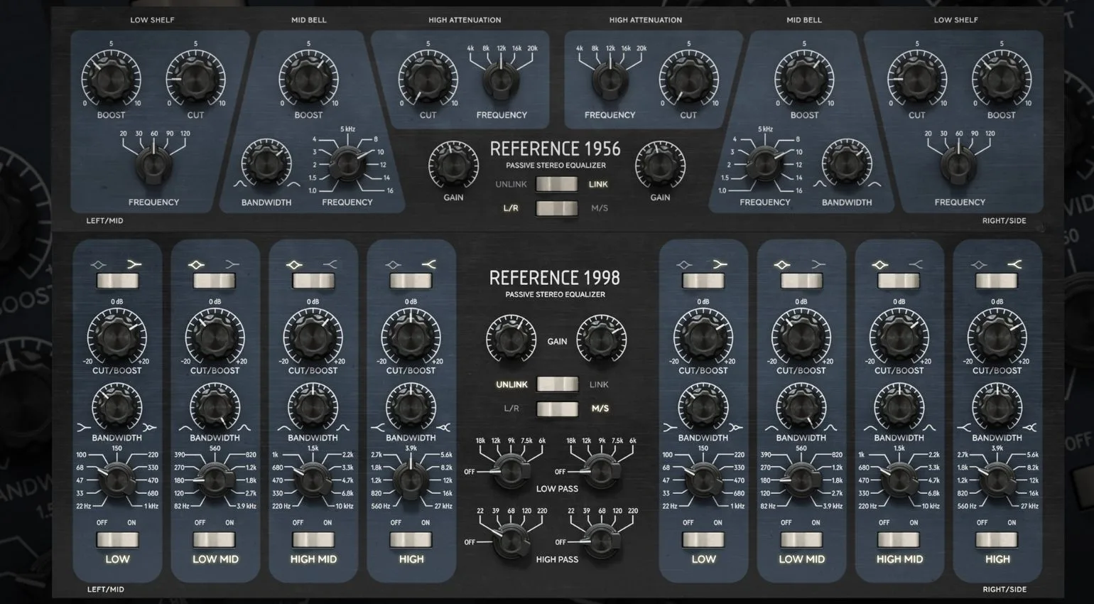 Softube Reference EQs: 70 años de historia de estudio, ahora en formato plugin