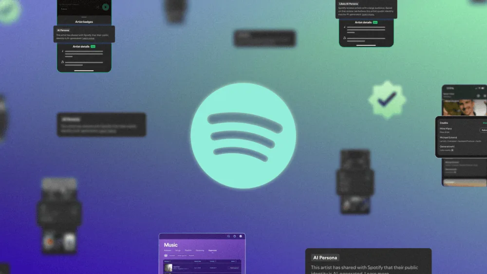 Spotify aparta 50 millones de canciones generadas por IA de sus recomendaciones este año