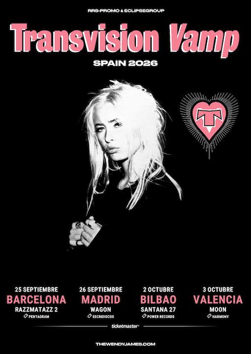 Transvision Vamp anuncia cuatro conciertos en España